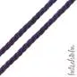 Preview: Gedrehte #Kordel rund 10 mm violett